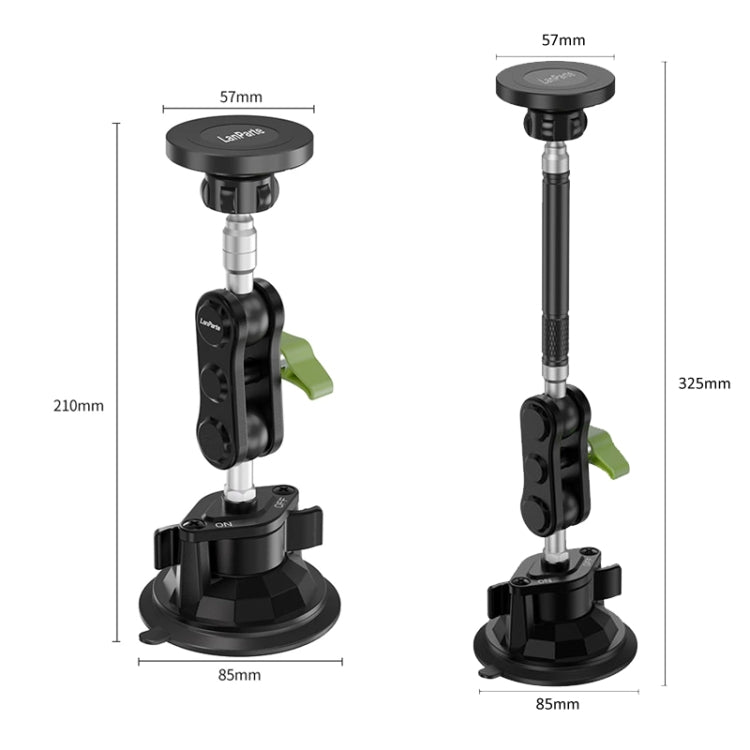 Lanparte Magnetic Car Phone Holder Adjustable Suction Cup Navigation Stand RBA-M01NLB - free shipping - PMC TechLife - Order now!