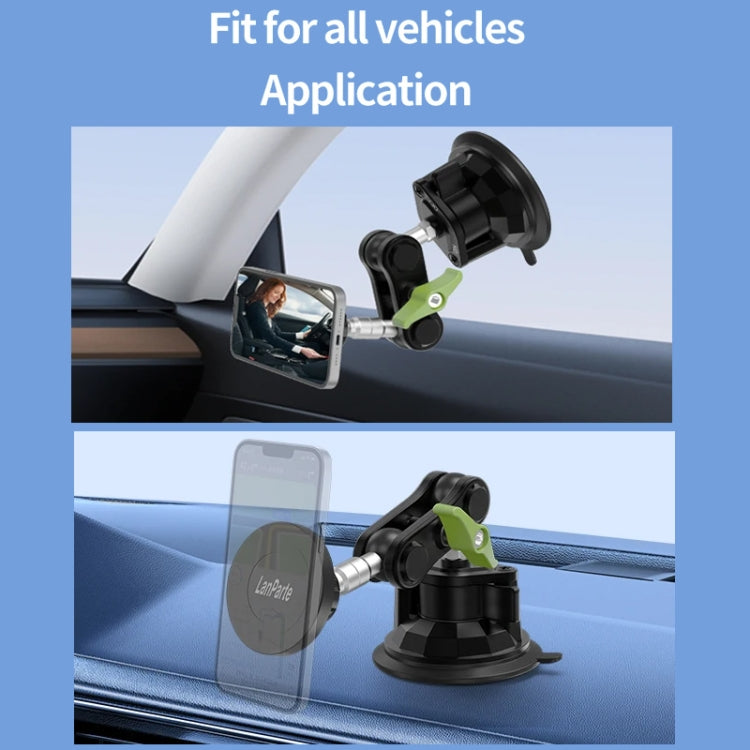 Lanparte Magnetic Car Phone Holder Adjustable Suction Cup Navigation Stand RBA-M01NL - Universal Car Holders by Lanparte | Online Shopping South Africa | PMC TechLife | Buy Now Pay Later Mobicred