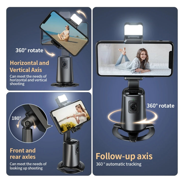 Pixel A200  Auto Tracking Gimbal Stabilizer 360 Degree Rotation Selfie Stick With Fill Light Set 3 - free shipping - PMC TechLife - Order now!