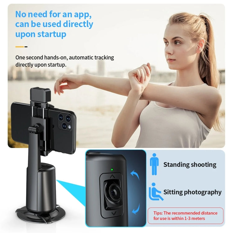 Pixel A200  Auto Tracking Gimbal Stabilizer 360 Degree Rotation Selfie Stick With Fill Light Set 3 - free shipping - PMC TechLife - Order now!