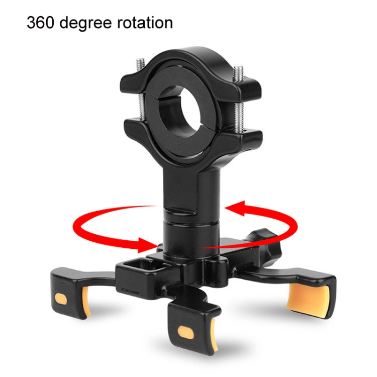 BENGGUO Bicycle Aluminum Alloy Four-claw Cycling Mobile Phone Holder, Model: Stem Style - Holders by BENGGUO | Online Shopping South Africa | PMC TechLife | Buy Now Pay Later Mobicred