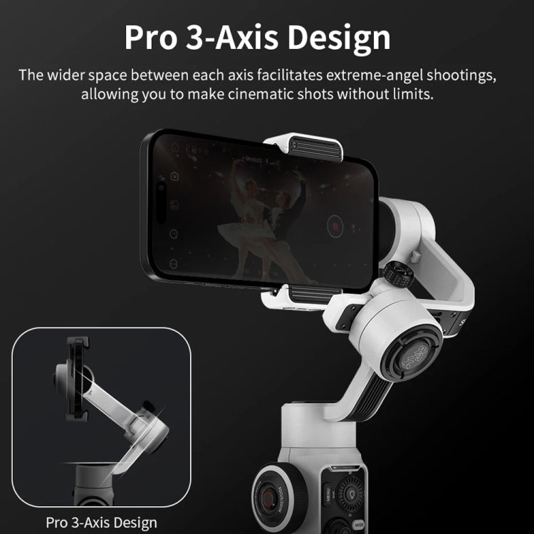 ZHIYUN Smooth 5S 3-Axis Smartphone Handheld Gimbals Stabilizer, Spec: Standard Black - free shipping - PMC TechLife - Order now!