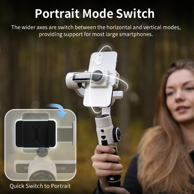ZHIYUN Smooth 5S 3-Axis Smartphone Handheld Gimbals Stabilizer, Spec: Combo Black - Handheld Gimbals by ZHIYUN | Online Shopping South Africa | PMC TechLife | Buy Now Pay Later Mobicred