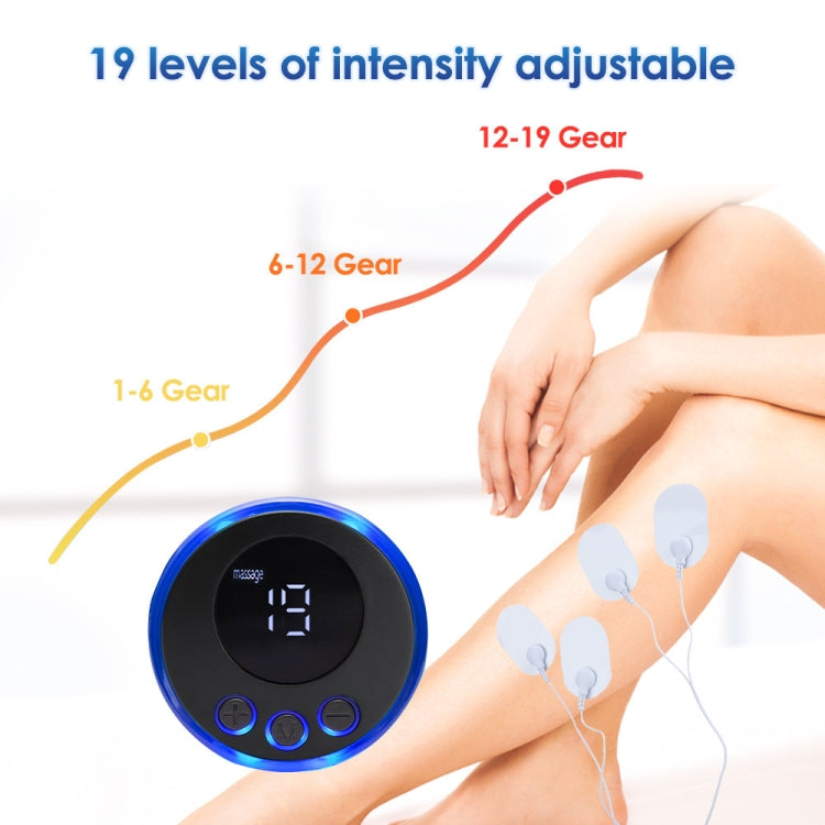 SC-195B Mini Cervical Massage Stickers EMS Pulse Meridian Therapy Instrument, Spec: 2-In-1 Upgrade Jack - free shipping - PMC TechLife - Order now!