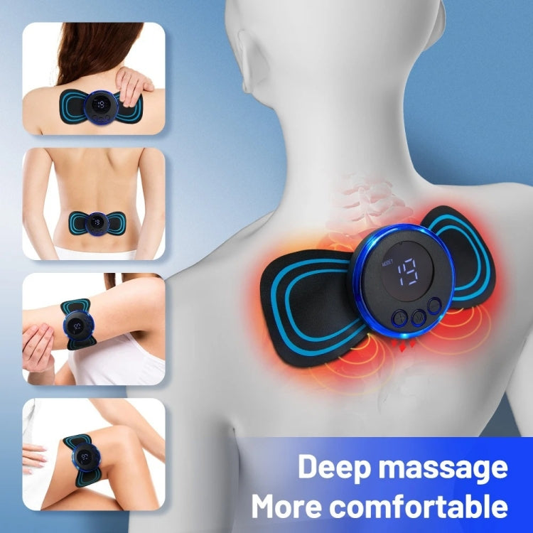 SC-195B Mini Cervical Massage Stickers EMS Pulse Meridian Therapy Instrument, Spec: 2-In-1 Remote Upgrade Jack - free shipping - PMC TechLife - Order now!