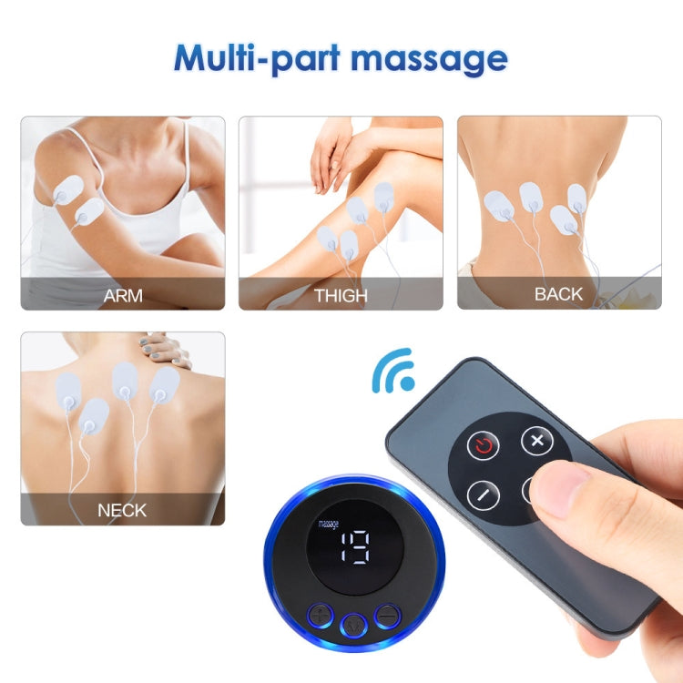 SC-195B Mini Cervical Massage Stickers EMS Pulse Meridian Therapy Instrument, Spec: 2-In-1 Upgrade Jack - free shipping - PMC TechLife - Order now!