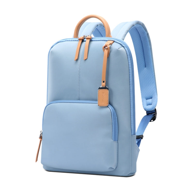 Bopai 62-126521 14-inch Laptop Thin and Light Business Waterproof Backpack(Blue) - free shipping - PMC Jewellery - Order now!