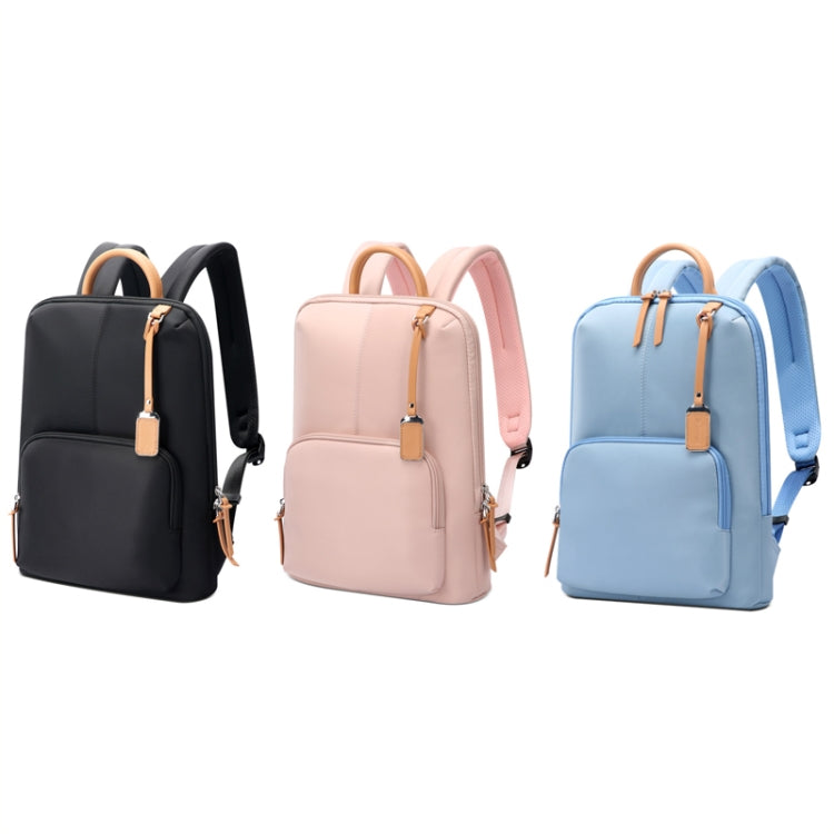 Bopai 62-126521 14-inch Laptop Thin and Light Business Waterproof Backpack(Black) - free shipping - PMC Jewellery - Order now!