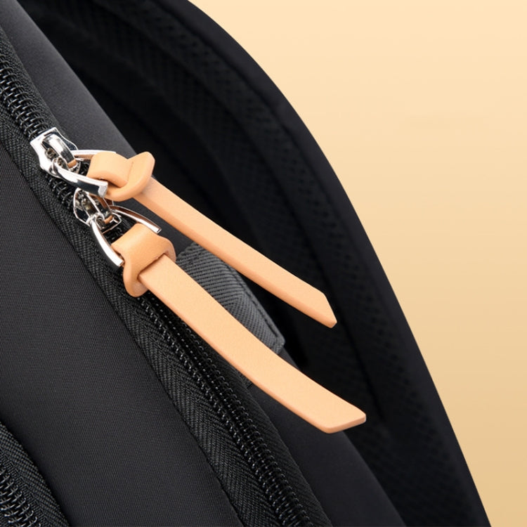 Bopai 62-126521 14-inch Laptop Thin and Light Business Waterproof Backpack(Black) - free shipping - PMC Jewellery - Order now!