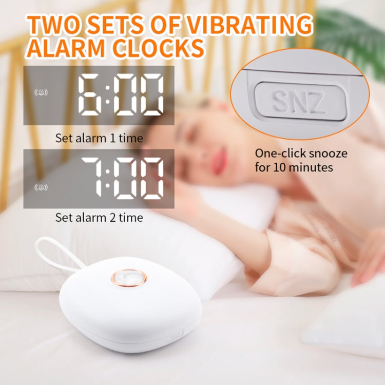 Silent Vibrating Alarm Clock with Multiple Functions for Hearing-impaired People(TS-BC680) - Novelty Clock by PMc TechLife | Online Shopping South Africa | PMc TechLife | Buy Now Pay Later Mobicred
