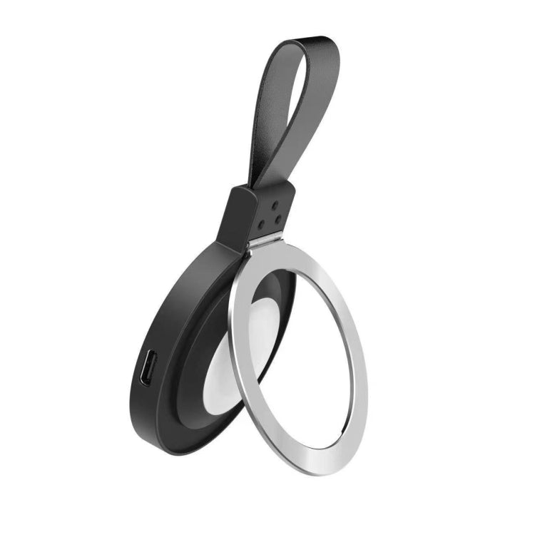 3 In 1 Magnetic Wireless Charger Mobile Phone Ring Holder(Black) - Wireless Charger by PMC Jewellery | Online Shopping South Africa | PMC Jewellery | Buy Now Pay Later Mobicred