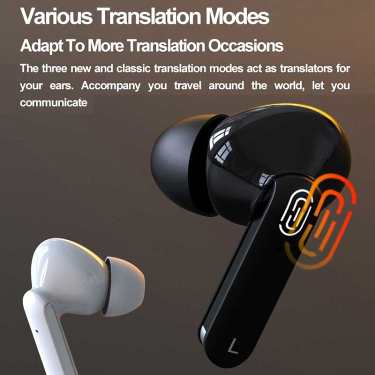 Hishell Y113 Smart Voice Translator Earphone Wireless Earbuds Real Time Instant Online 40 Languages Translate Earphone(White) -  by Hishell | Online Shopping South Africa | PMC TechLife | Buy Now Pay Later Mobicred