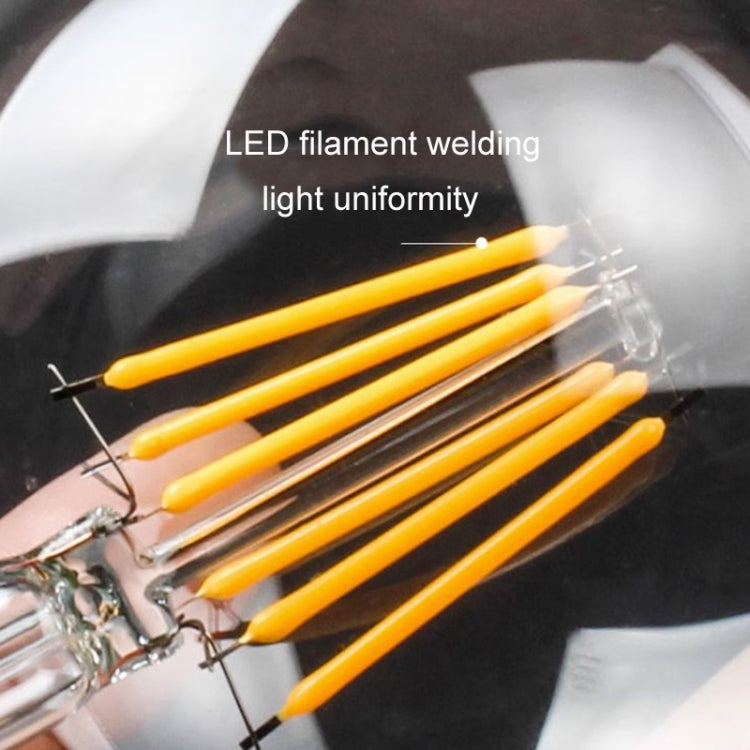 6pcs /Box G45 Bulb LED Lamp Fixture Illuminator Vintage Filament Lights, Style: Gold Large Screw(220V 4W) - LED Blubs & Tubes by PMc TechLife | Online Shopping South Africa | PMc TechLife | Buy Now Pay Later Mobicred