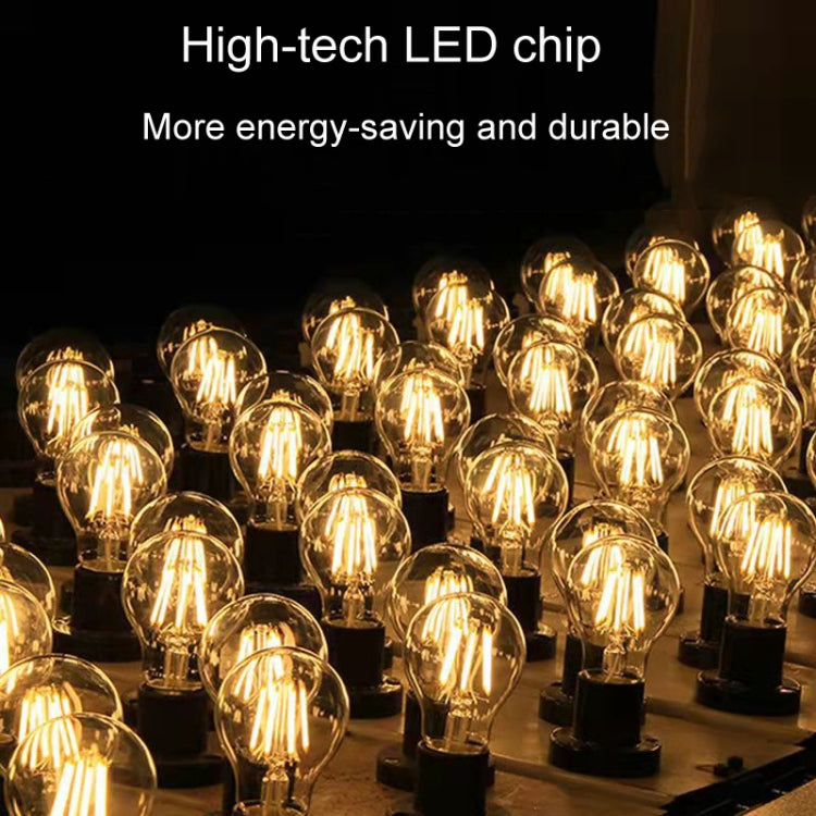 6pcs /Box G45 Bulb LED Lamp Fixture Illuminator Vintage Filament Lights, Style: Gold Small Screw(220V 4W) - LED Blubs & Tubes by PMc TechLife | Online Shopping South Africa | PMc TechLife | Buy Now Pay Later Mobicred