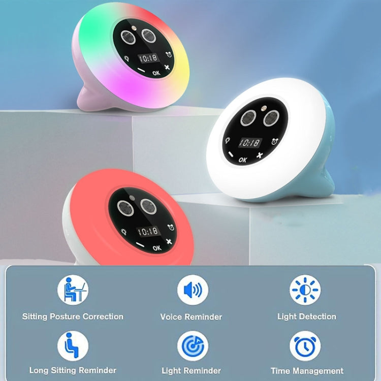 Multifunctional Alarm Clock Time Management Sitting Correction Reminder(Cherry Pink) - Alarm Clocks by PMc TechLife | Online Shopping South Africa | PMc TechLife | Buy Now Pay Later Mobicred