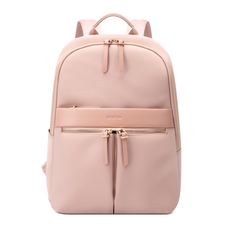 Bopai 14-inch Laptop Casual Lightweight Waterproof Backpack(Pink) - free shipping - PMC Jewellery - Order now!