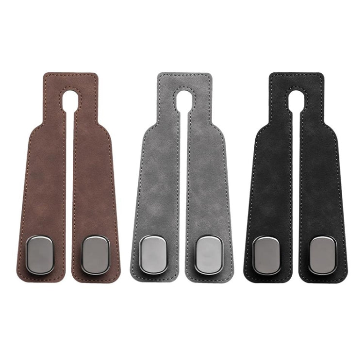 Car Seat Mack Multifunctional Metal Hook Mobile Phone Holder, Style: No Mark(Black) - Auto Fastener & Clips by PMC TechLife | Online Shopping South Africa | PMC TechLife | Buy Now Pay Later Mobicred