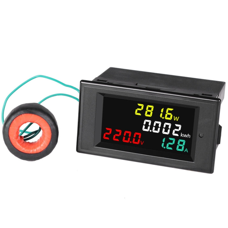 SINOTIMER SPM002 Liquid Crystals AC Digital Voltage And Current Meter Power Monitor, Specification: AC200-450V 100A - Current & Voltage Tester by SINOTIMER | Online Shopping South Africa | PMC TechLife | Buy Now Pay Later Mobicred