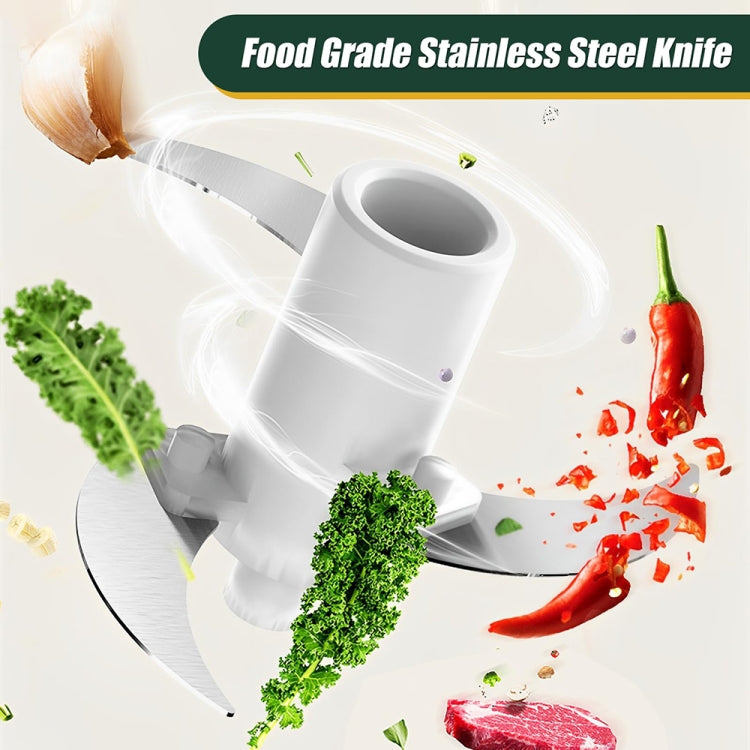 JRQ-01 Home Wireless Electric Meat Grinder Kitchen Garlic Pounder, Size: Long-press(Coffee) - free shipping - PMC TechLife - Order now!