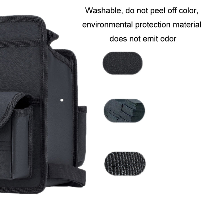 Car Seat Storage Mesh Pocket Hanging Storage Bag Tissue Box, Color: H9160 Black - Stowing Tidying by PMC TechLife | Online Shopping South Africa | PMC TechLife | Buy Now Pay Later Mobicred