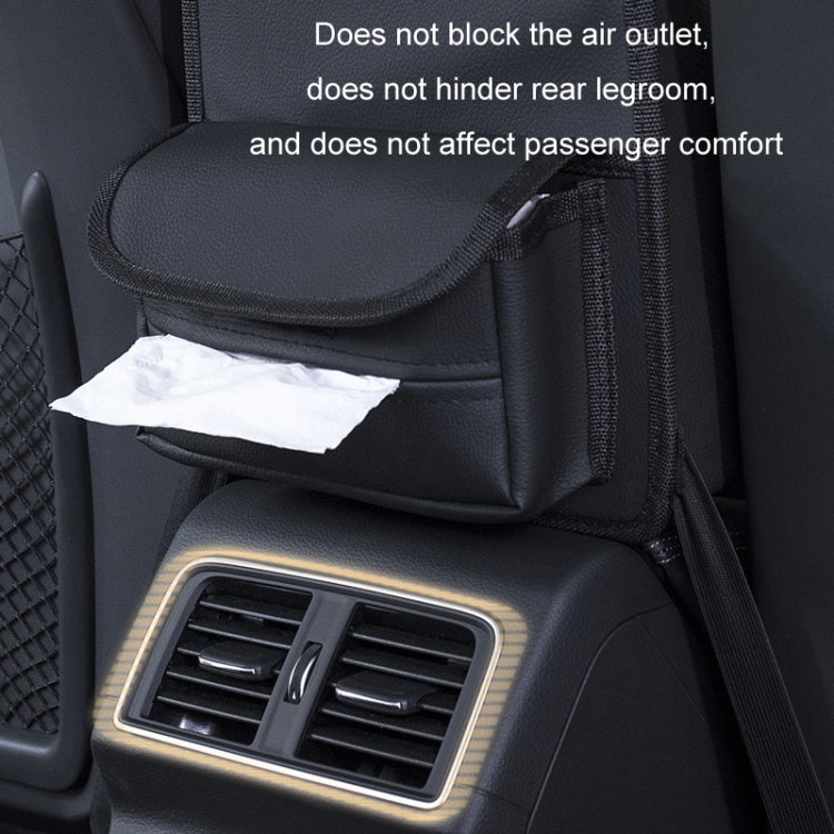 Car Seat Storage Mesh Pocket Hanging Storage Bag Tissue Box, Color: H9160 Black - Stowing Tidying by PMC TechLife | Online Shopping South Africa | PMC TechLife | Buy Now Pay Later Mobicred