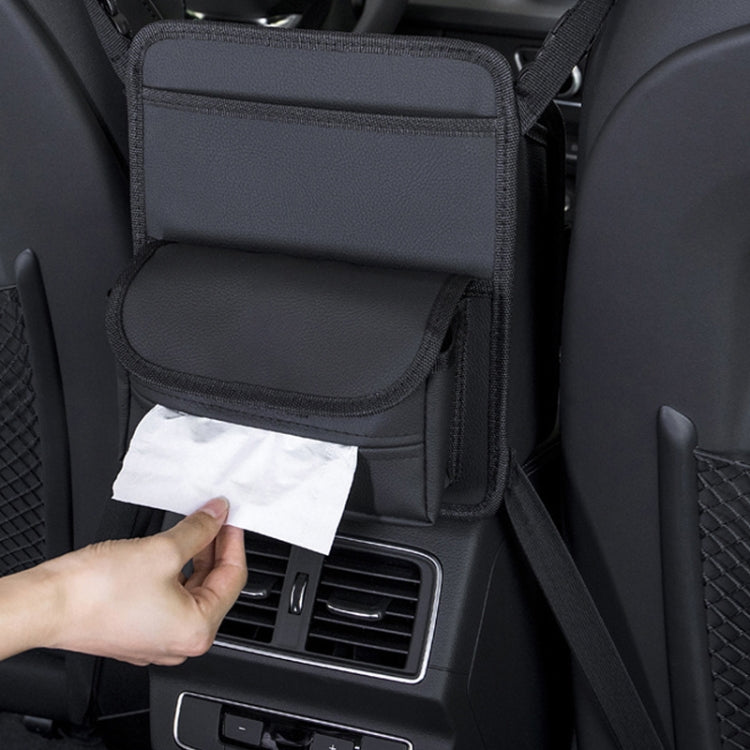 Car Seat Storage Mesh Pocket Hanging Storage Bag Tissue Box, Color: H9160 Black - Stowing Tidying by PMC TechLife | Online Shopping South Africa | PMC TechLife | Buy Now Pay Later Mobicred