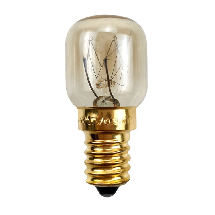 E14 Salt Crystal Lamps High Temperature Resistant Oven Light Bulb, Power: 15W Brass Lamp Head(2700K Warm White) - LED Blubs & Tubes by PMC TechLife | Online Shopping South Africa | PMC TechLife