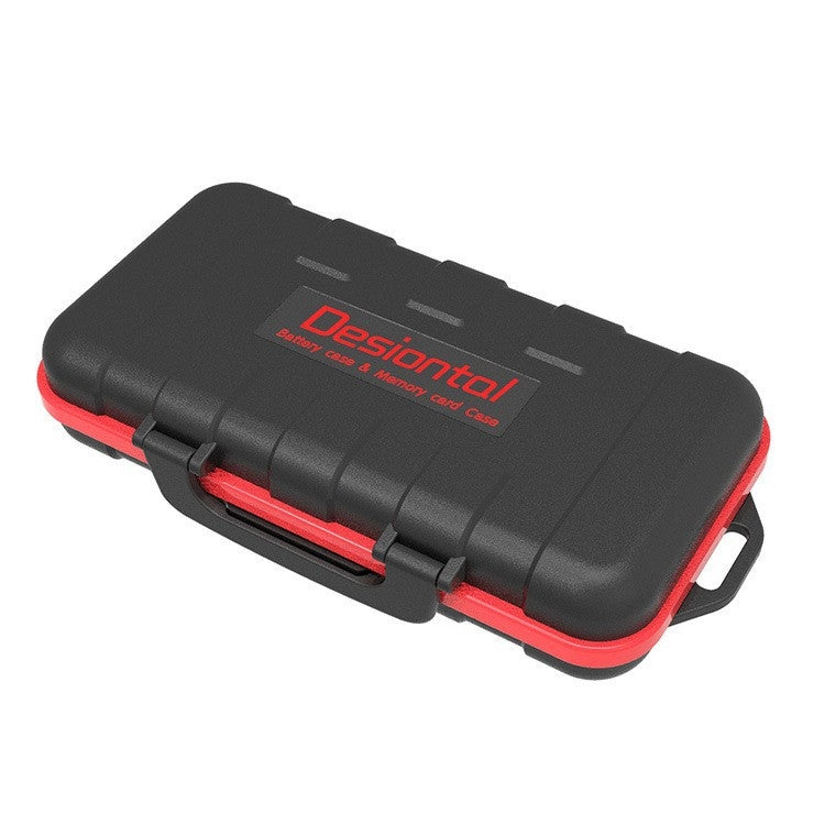 Desiontal LP-E6 Waterproof SD Card Holder Camera Battery Case(Black) -  by Desiontal | Online Shopping South Africa | PMC TechLife | Buy Now Pay Later Mobicred