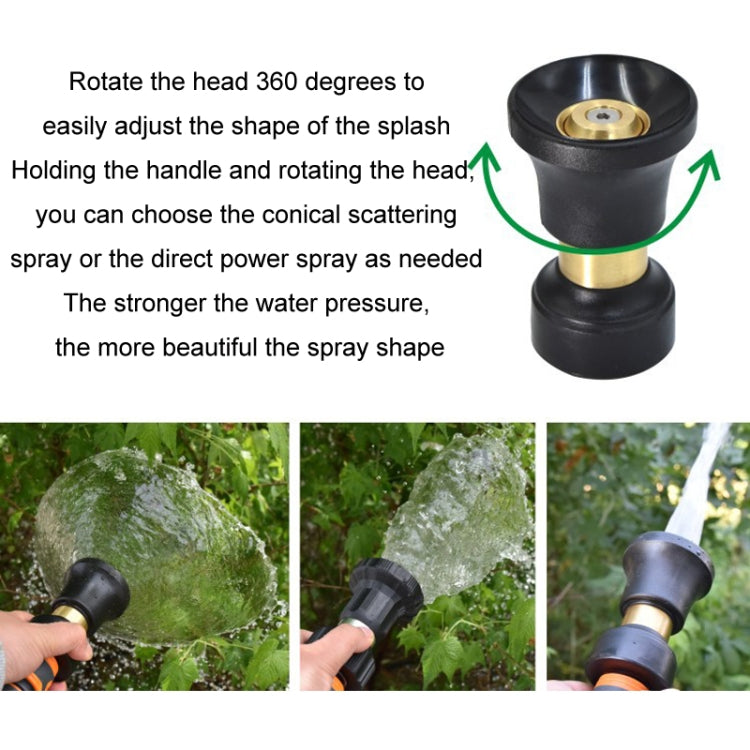 Metal Garden Watering Car Wash High Flow Nozzle(European Style) - Watering & Irrigation by PMc TechLife | Online Shopping South Africa | PMc TechLife | Buy Now Pay Later Mobicred