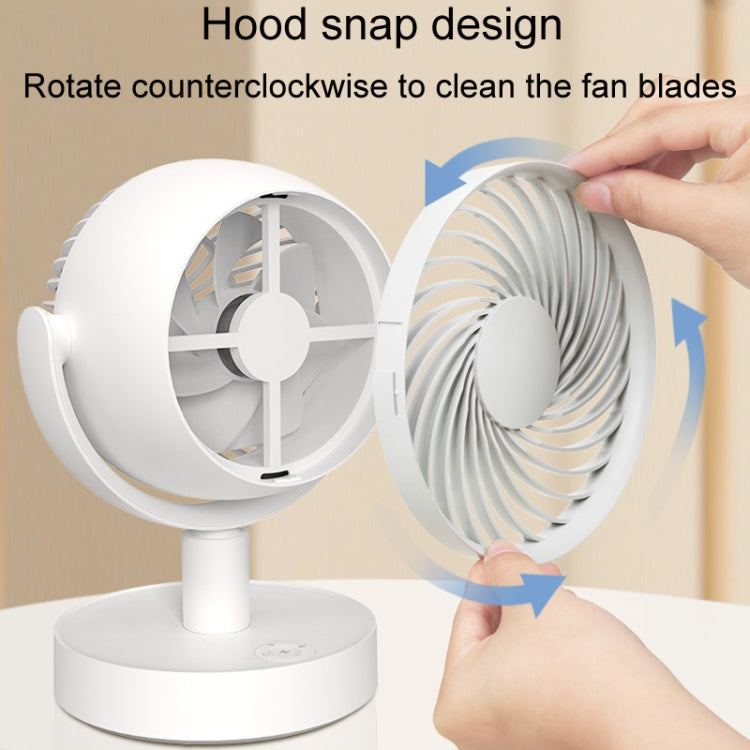 Desktop Air Circulation Fan Household Office Compact Mute Electrical Fan, Style: USB Plug In - Electric Fans by PMC TechLife | Online Shopping South Africa | PMC TechLife | Buy Now Pay Later Mobicred