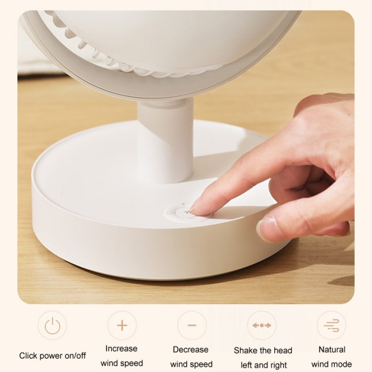 Desktop Air Circulation Fan Household Office Compact Mute Electrical Fan, Style: USB Plug In - Electric Fans by PMC TechLife | Online Shopping South Africa | PMC TechLife | Buy Now Pay Later Mobicred