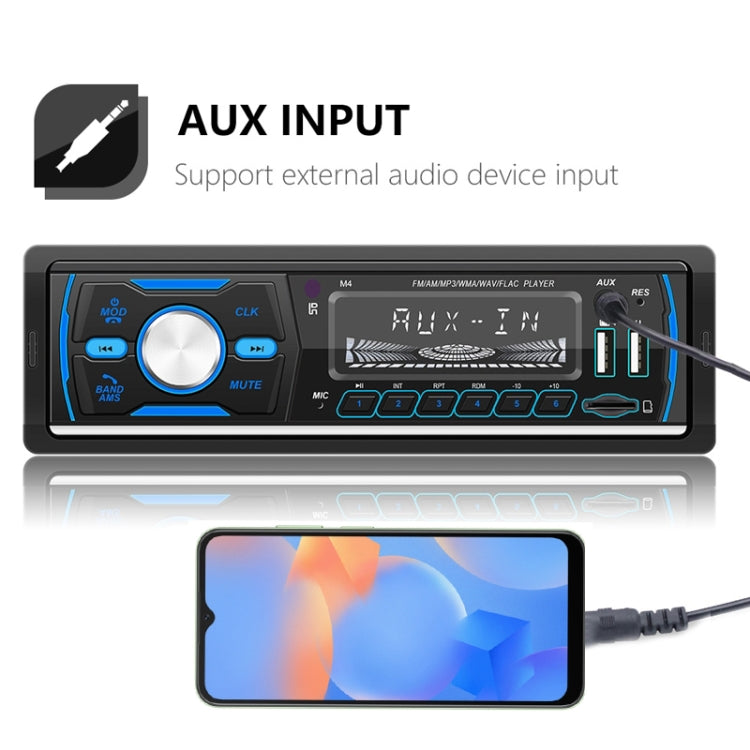 Dual USB Car DAB Digital U Disk Card Bluetooth Radio MP3 Player(SWM-M4) - Car MP3 & MP4 & MP5 by PMC TechLife | Online Shopping South Africa | PMC TechLife | Buy Now Pay Later Mobicred