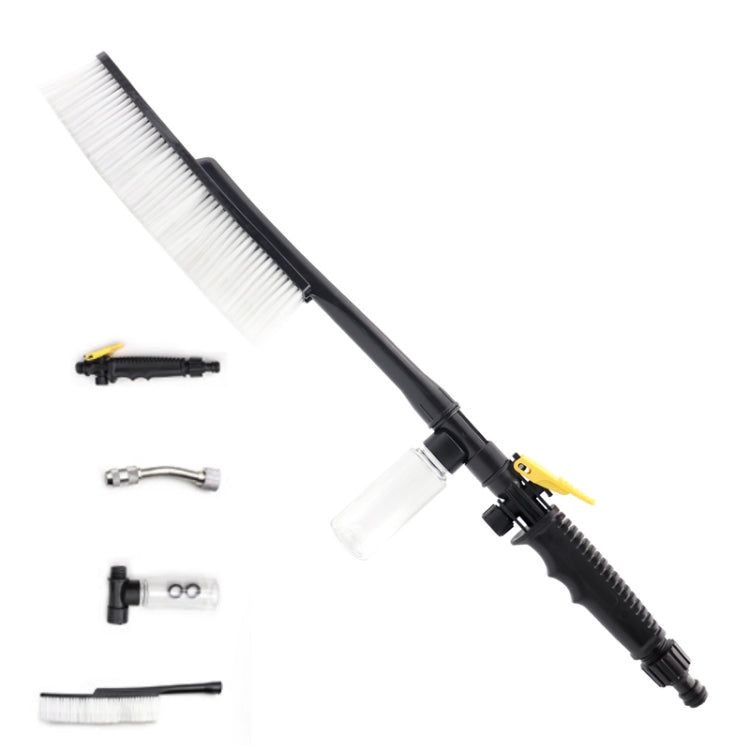 High Pressure Car Wash Nozzle Soft Bristle Long Handle Brush Foam Bottle Tool Set, Specification: Set 1 - Car washing supplies by PMC TechLife | Online Shopping South Africa | PMC TechLife | Buy Now Pay Later Mobicred