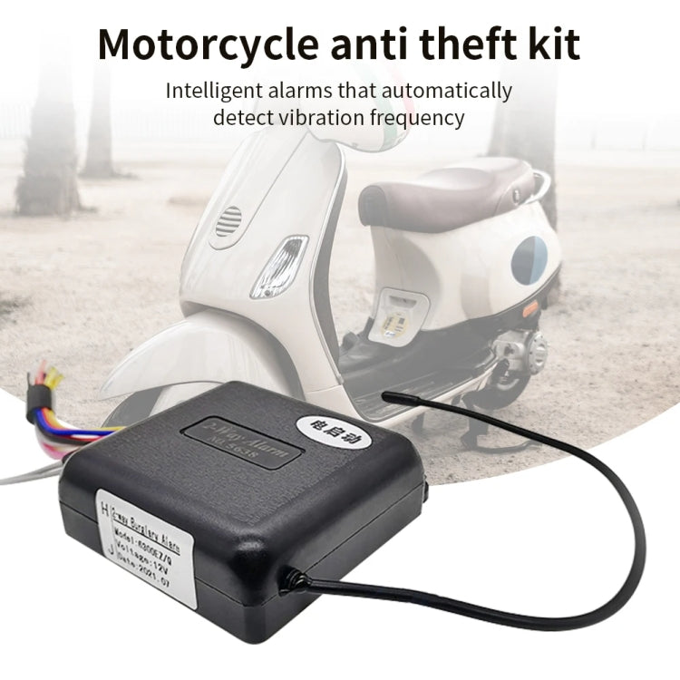 Two-Way Dual Remote Control Vibration Motorcycle Anti-Theft Device(YL-B011) - Theft Protection by PMC TechLife | Online Shopping South Africa | PMC TechLife | Buy Now Pay Later Mobicred