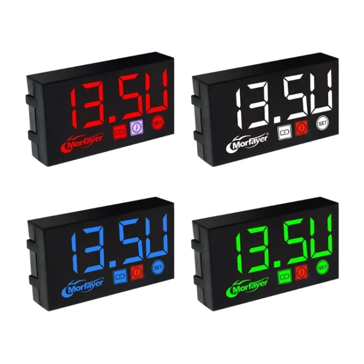 Compact LED Digital Display Time Voltmeter, Specification: 2 in 1 Water Temperature Blue - Electrical Instruments by PMC TechLife | Online Shopping South Africa | PMC TechLife | Buy Now Pay Later Mobicred