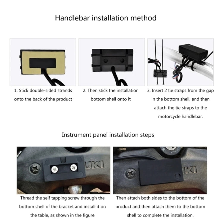 Compact LED Digital Display Time Voltmeter, Specification: 2 in 1 Temperature White - free shipping - PMC TechLife - Order now!
