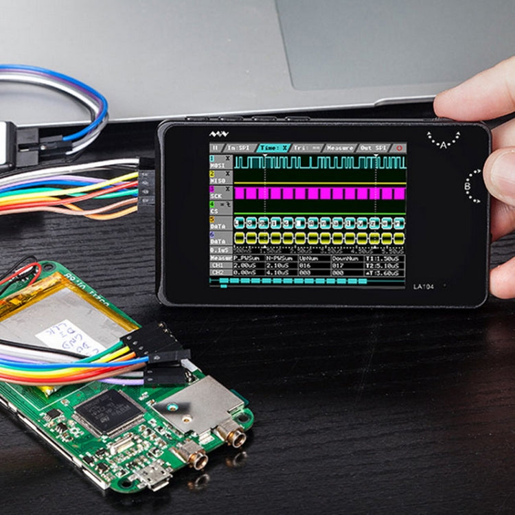 MINIWARE LA104 Logic Analyzer 4-Channel Debugging Assistant Sampling Analog Oscilloscope - free shipping - PMC TechLife - Order now!