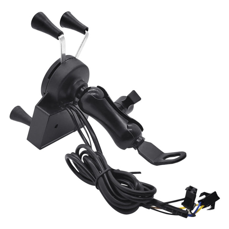 Motorcycle Mobile Phone Charging Stand With Bluetooth MP3 Speaker(YL-056) - Holder by PMC TechLife | Online Shopping South Africa | PMC TechLife | Buy Now Pay Later Mobicred