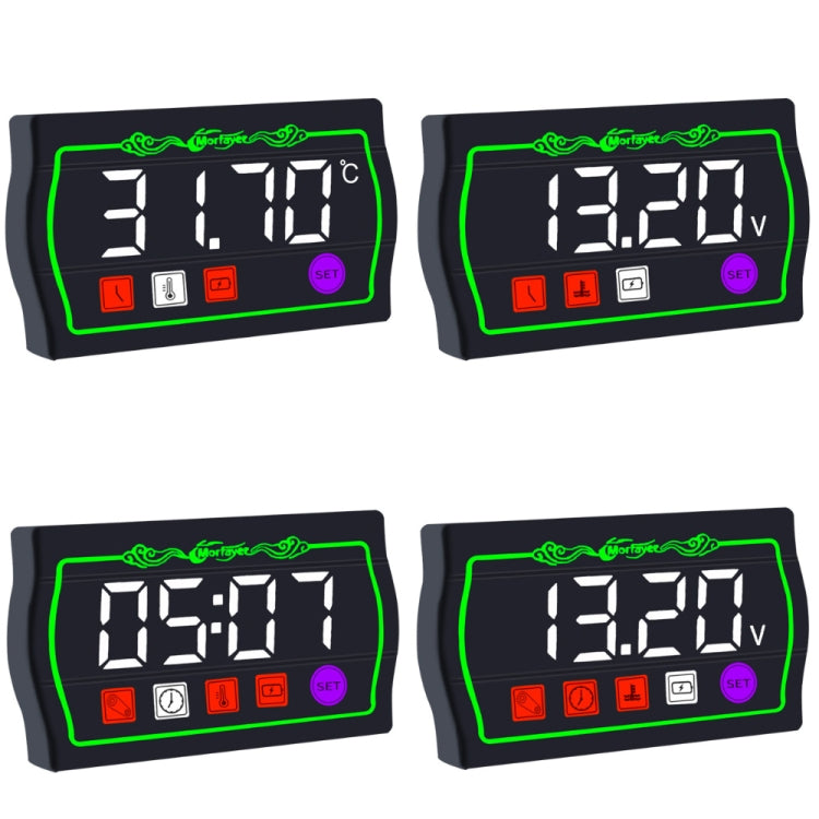 5 in 1 Water Temperature Tachometer Morfayer Locomotive Intelligent Multi-function Tachometer - Electrical Instruments by Morfayer | Online Shopping South Africa | PMC TechLife | Buy Now Pay Later Mobicred