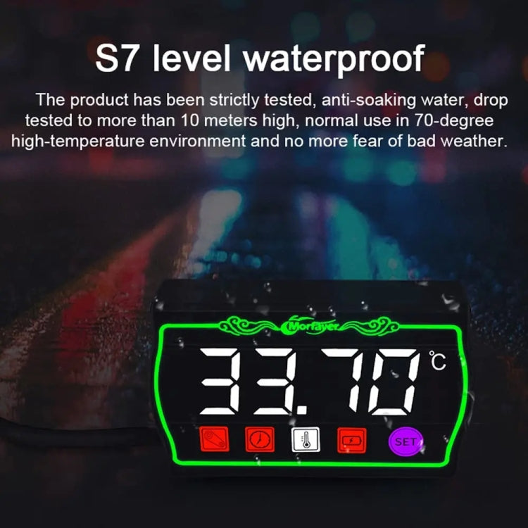 4 in 1 Water Temperature Meter Morfayer Locomotive Intelligent Multi-function Tachometer - free shipping - PMC TechLife - Order now!