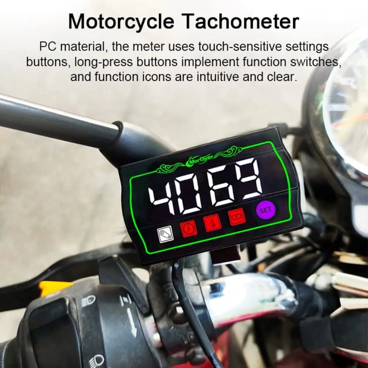 5 in 1 Ambient Temperature Tachometer Morfayer Locomotive Intelligent Multi-function Tachometer - free shipping - PMC TechLife - Order now!