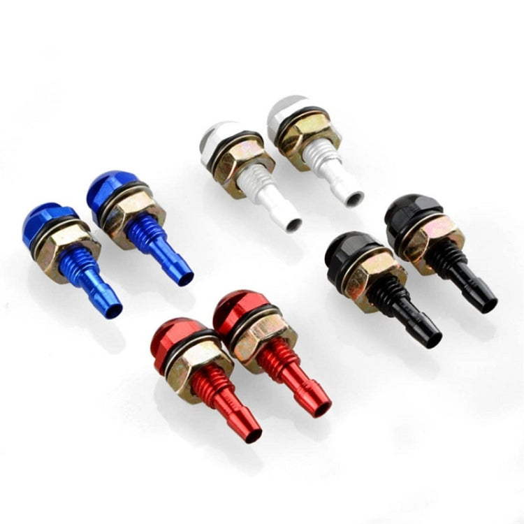 2pcs /Set Automotive Glass Washer Sprayer Aluminum Cap Nozzle(Black) - Windscreen Wipers by PMC TechLife | Online Shopping South Africa | PMC TechLife | Buy Now Pay Later Mobicred