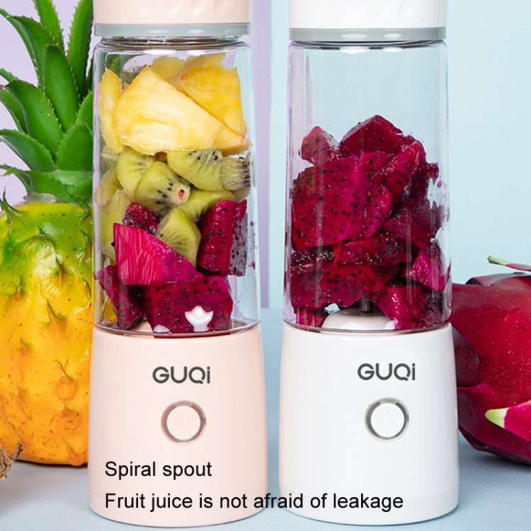 GUQi BSY002 Portable Mini Juicer Wireless Charging Juice Machine(White) - free shipping - PMC TechLife - Order now!