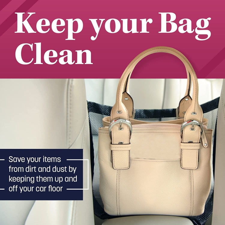 Car Storage Bag Multifunctional Pet Barrier Mesh Bag(Black) - Stowing Tidying by PMC TechLife | Online Shopping South Africa | PMC TechLife | Buy Now Pay Later Mobicred