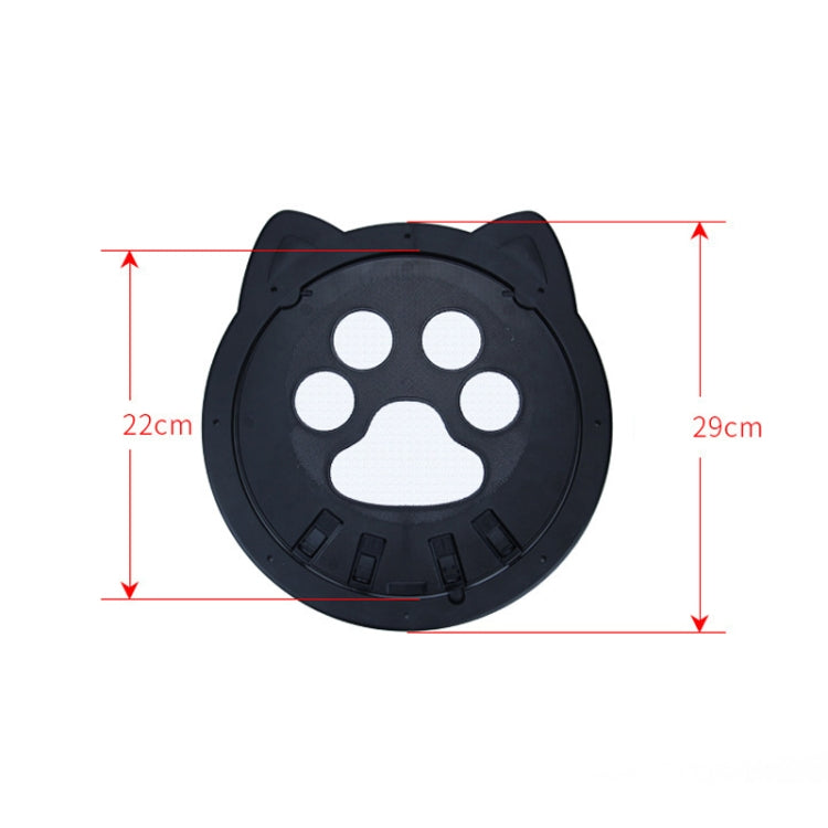 Pet Screen Door Two Way Access Magnetic Closing Cat Door Pet Products(Black) - Pet Screen Doors by PMC TechLife | Online Shopping South Africa | PMC TechLife | Buy Now Pay Later Mobicred