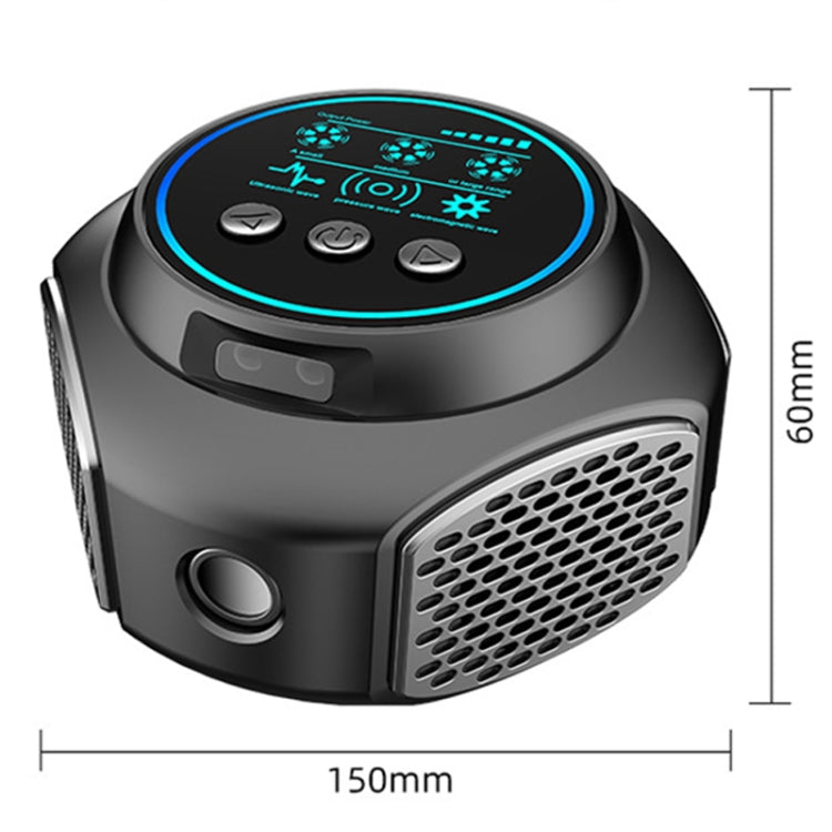 219 Intelligent Ultrasonic Multi-dimensional Frequency Conversion Home Indoor Mouse Repeller(Black) - Repellents by PMC TechLife | Online Shopping South Africa | PMC TechLife | Buy Now Pay Later Mobicred