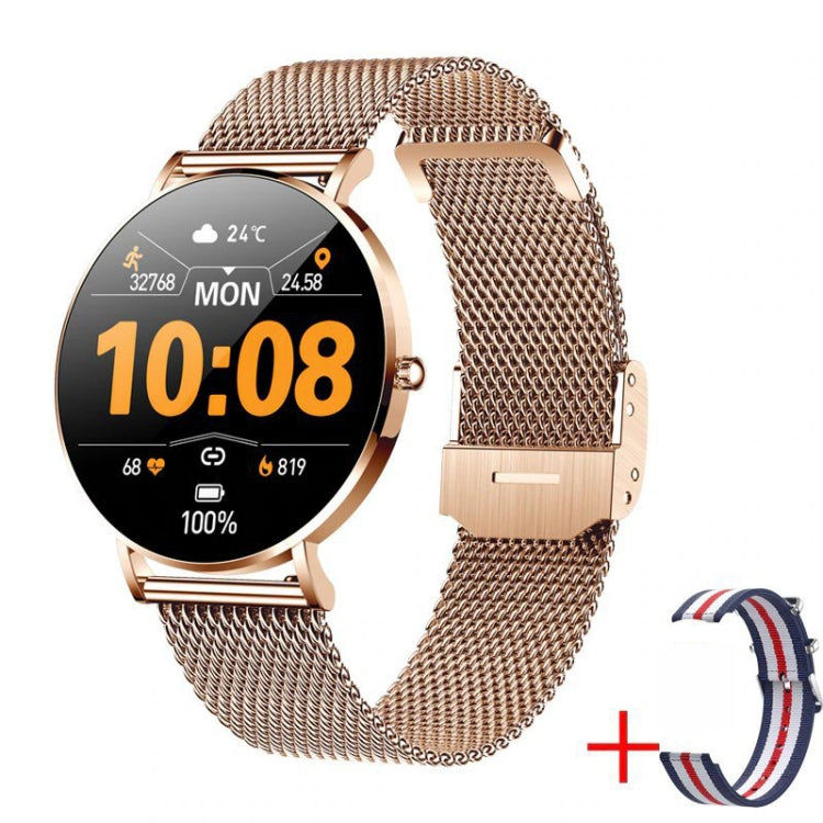 T8 1.3-inch Heart Rate/Blood Pressure/Blood Oxygen Monitoring Bluetooth Smart Watch, Color: Orange - Smart Watches by PMC TechLife | Online Shopping South Africa | PMC TechLife