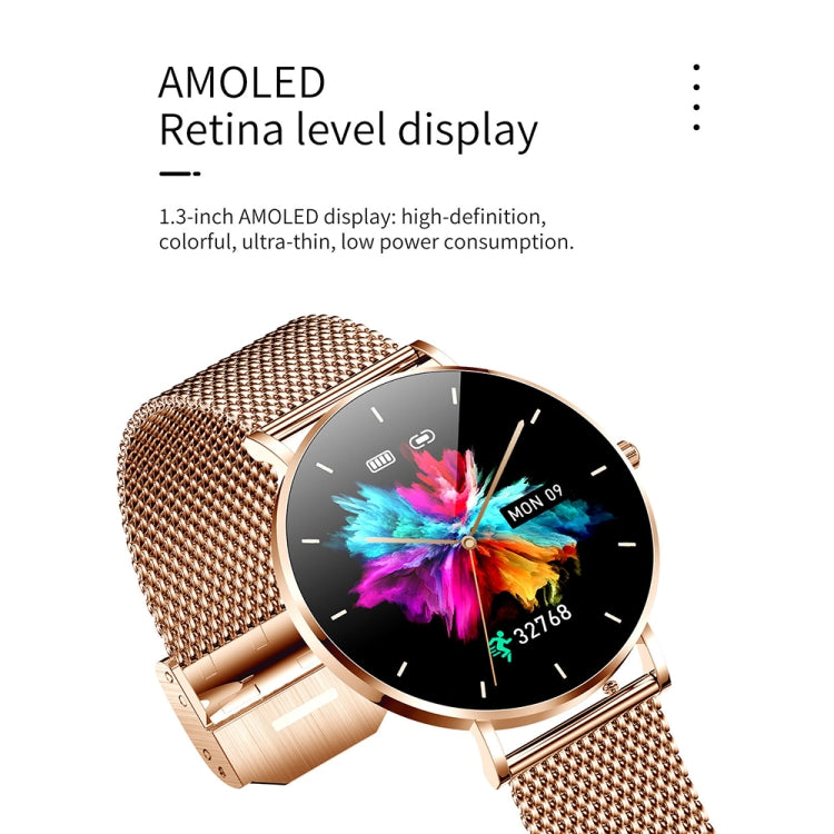 T8 1.3-inch Heart Rate/Blood Pressure/Blood Oxygen Monitoring Bluetooth Smart Watch, Color: Orange - Smart Watches by PMC TechLife | Online Shopping South Africa | PMC TechLife