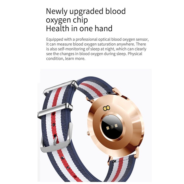 T8 1.3-inch Heart Rate/Blood Pressure/Blood Oxygen Monitoring Bluetooth Smart Watch, Color: Orange - Smart Watches by PMC TechLife | Online Shopping South Africa | PMC TechLife