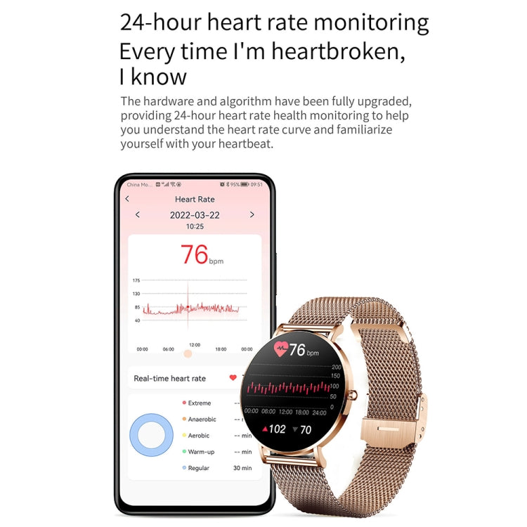 T8 1.3-inch Heart Rate/Blood Pressure/Blood Oxygen Monitoring Bluetooth Smart Watch, Color: Silver Gray - Smart Watches by PMC TechLife | Online Shopping South Africa | PMC TechLife